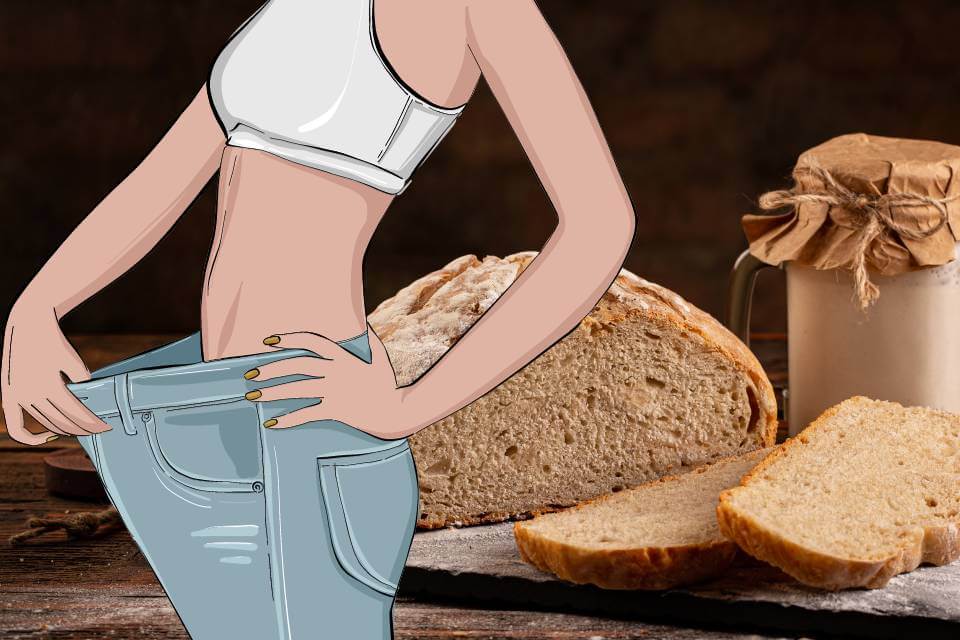 Sourdough bread and weight loss