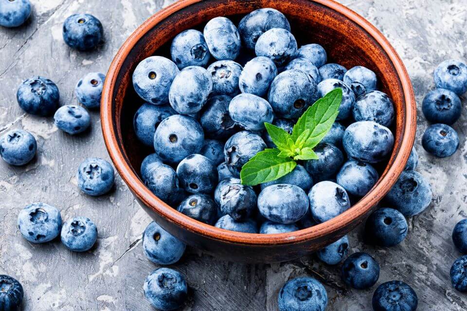Blueberries: what to eat for mental health