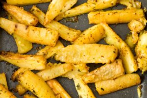 Step-by-step guide on how to cook frozen parsnips in the air fryer - a quick and tasty recipe for hassle-free meals.